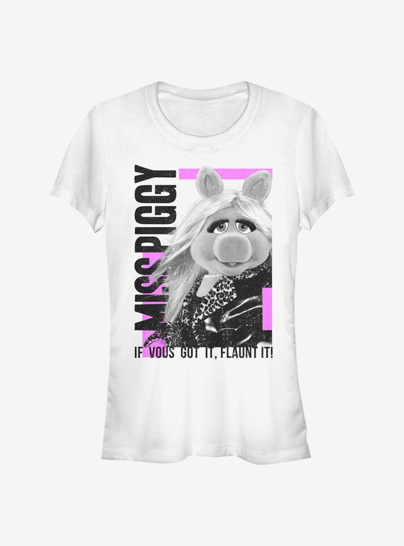 Disney The Muppets Flaunt It Miss Girls T-Shirt, WHITE, hi-res