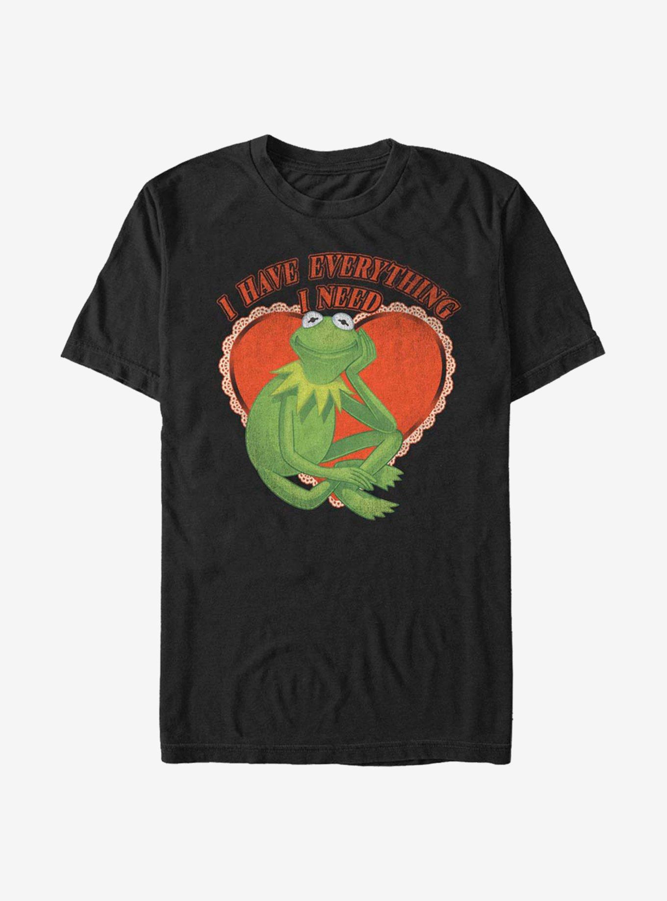 Disney The Muppets I Have Everything I Need T-Shirt, BLACK, hi-res