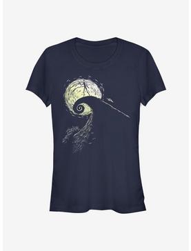 Disney The Nightmare Before Christmas Spiral Hill Jack Girls T-Shirt, , hi-res