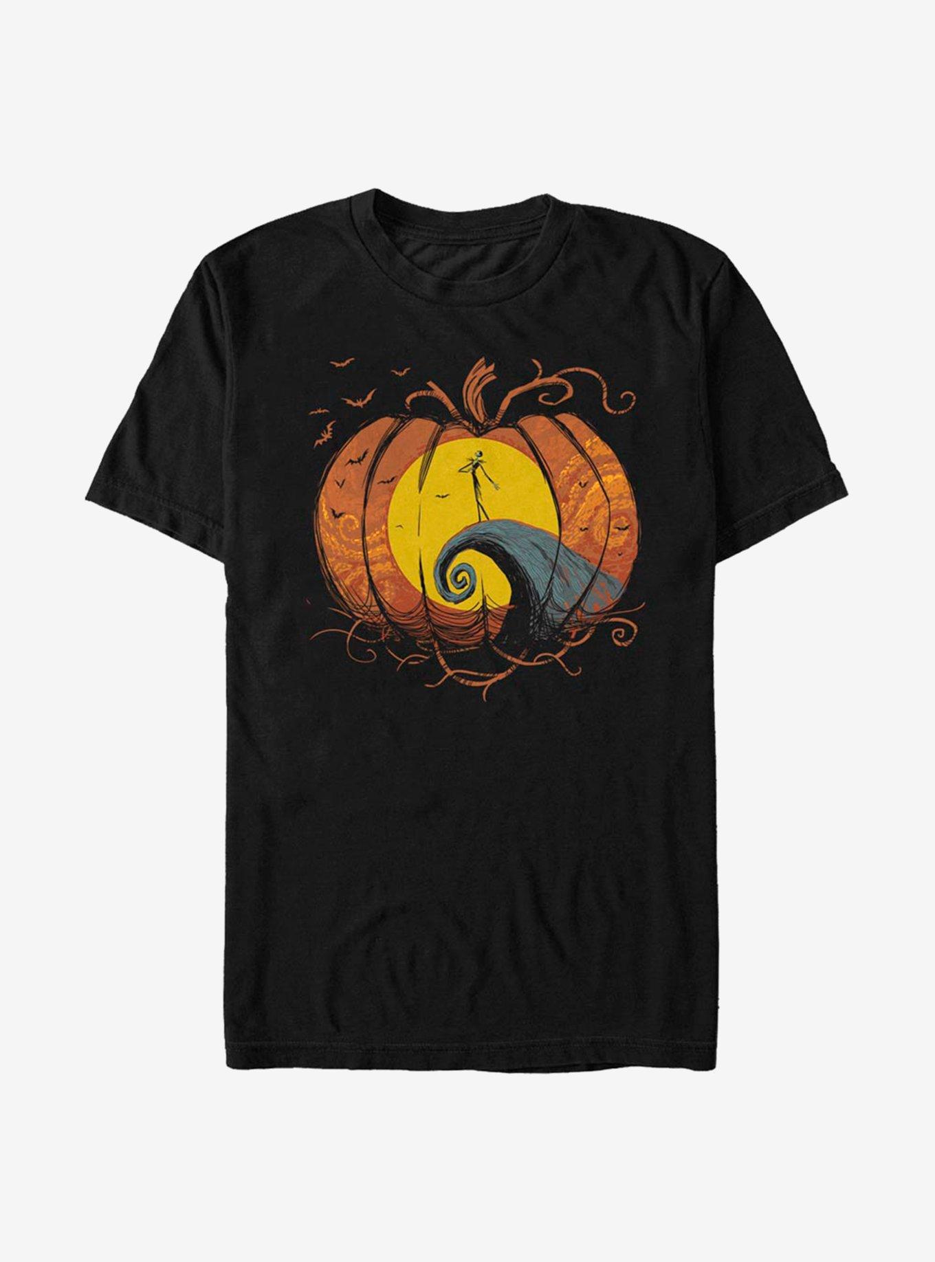 Disney The Nightmare Before Christmas Pumpkin King Lament T-Shirt, BLACK, hi-res