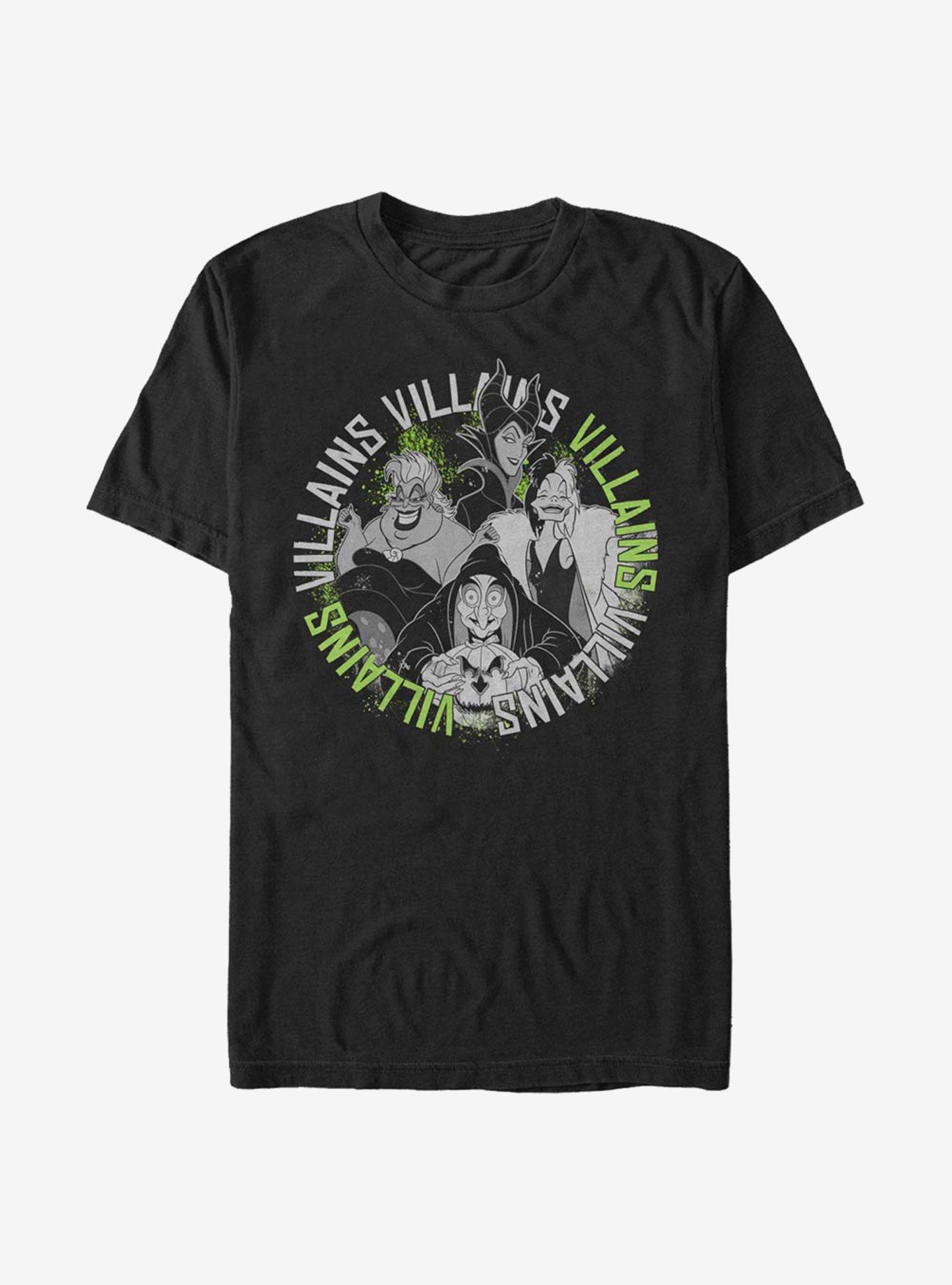 Disney Villains Villain Friends T-Shirt, BLACK, hi-res