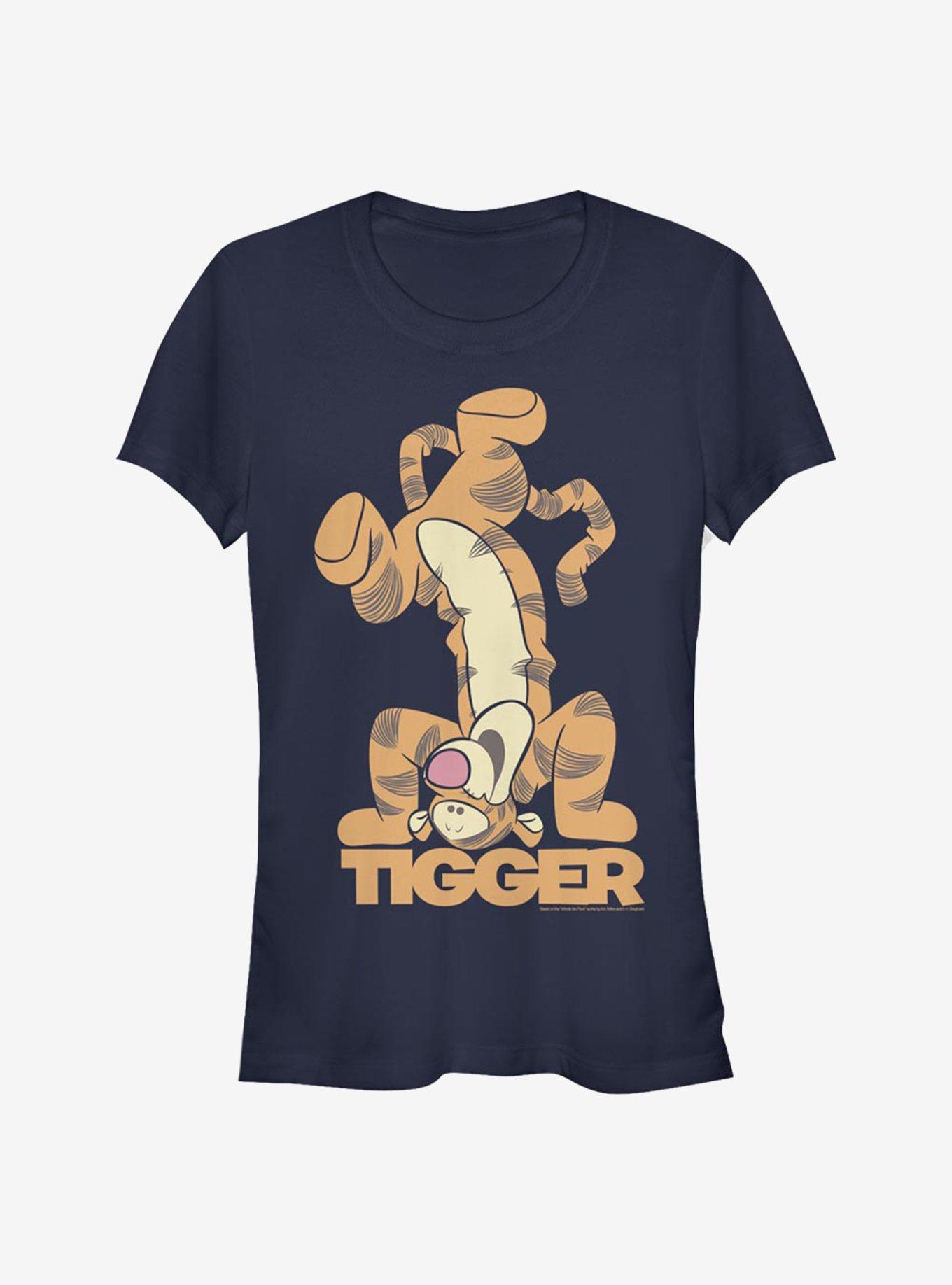 Disney Winnie The Pooh Tigger Bounce Girls T-Shirt, NAVY, hi-res