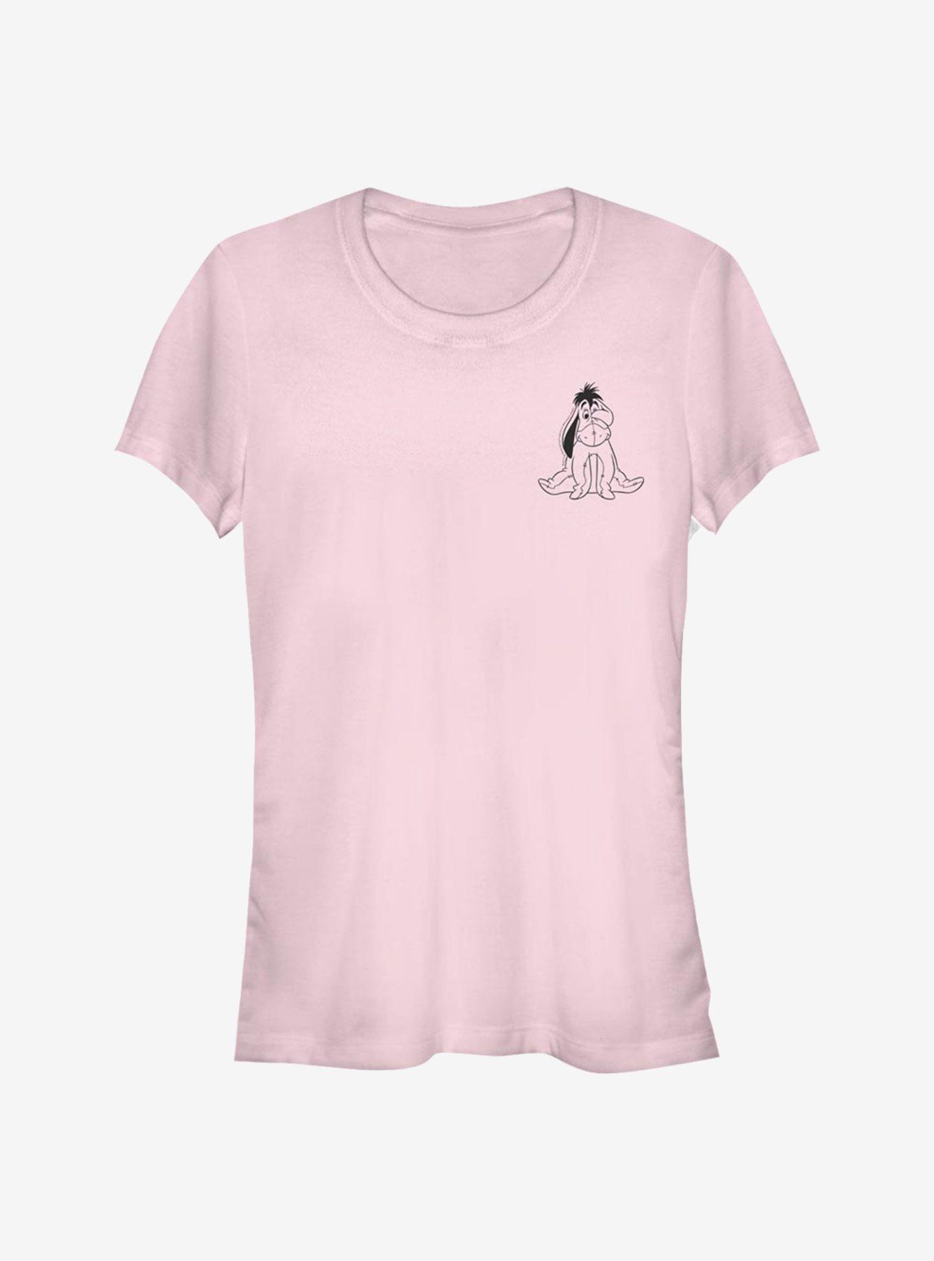 Disney Winnie The Pooh Vintage Line Eeyore Girls T-Shirt, LIGHT PINK, hi-res