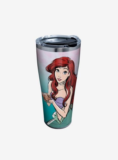 Disney The Little Mermaid Watercolor Splash 30oz Stainless Steel ...