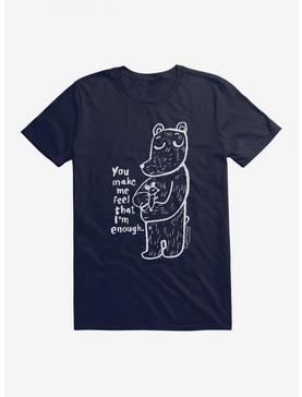 CupOfTherapy You Make Me Feel T-Shirt, NAVY, hi-res