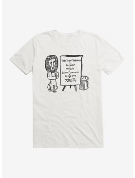 CupOfTherapy Self-Confidence Is T-Shirt, WHITE, hi-res