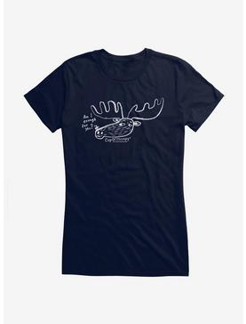 CupOfTherapy Am I Enough Girls T-Shirt, NAVY, hi-res