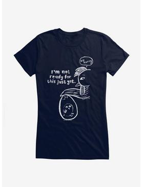 CupOfTherapy No Hurry Girls T-Shirt, NAVY, hi-res