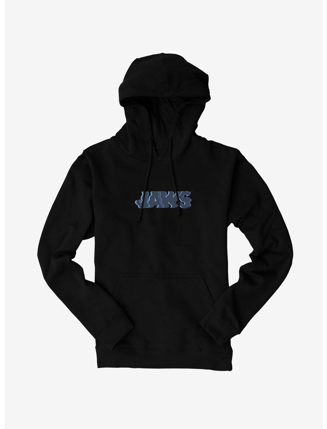 Universal Jaws Logo Waves Hoodie, , hi-res