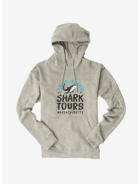 Universal Jaws Shark Tours MA Hoodie, OATMEAL HEATHER, hi-res