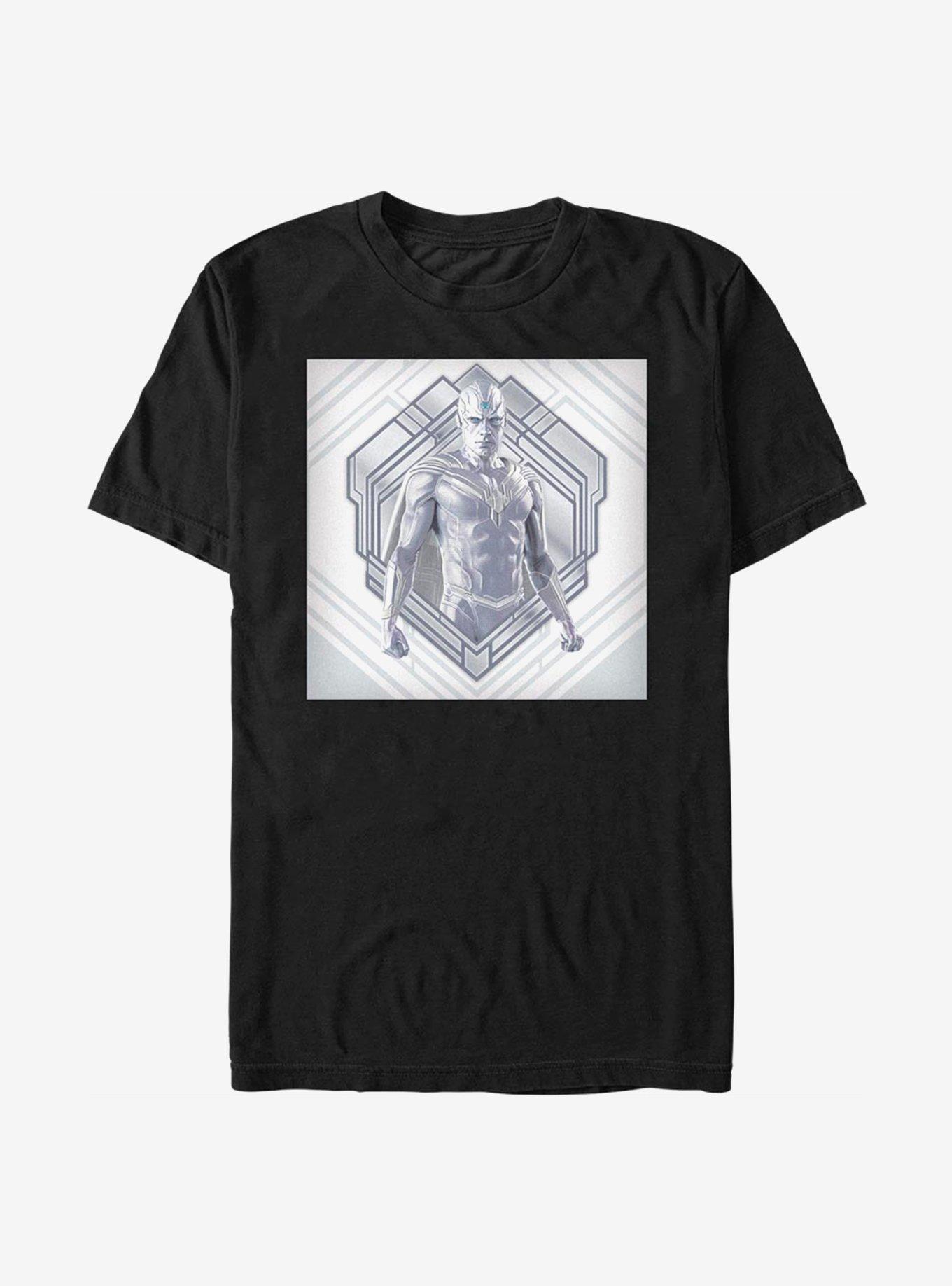 Marvel WandaVision The Vision T-Shirt, BLACK, hi-res