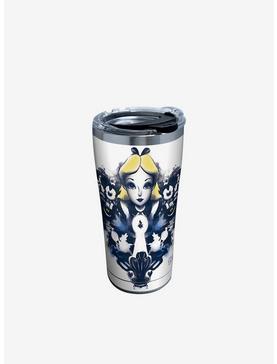 Disney Alice In Wonderland Curiouser 20oz Stainless Steel Tumbler With Lid, , hi-res