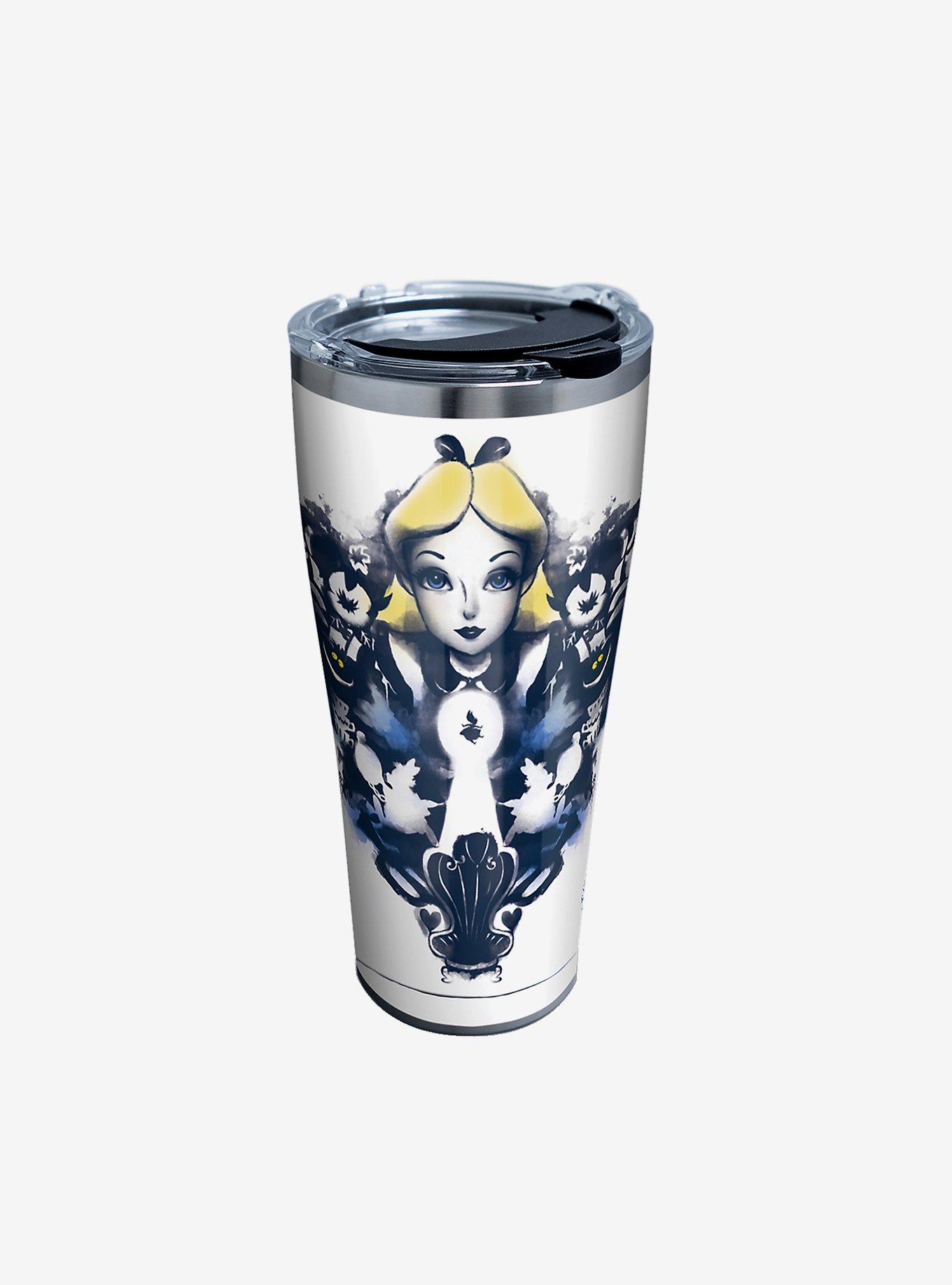 Disney Alice In Wonderland Curiouser 30oz Stainless Steel Tumbler With Lid
