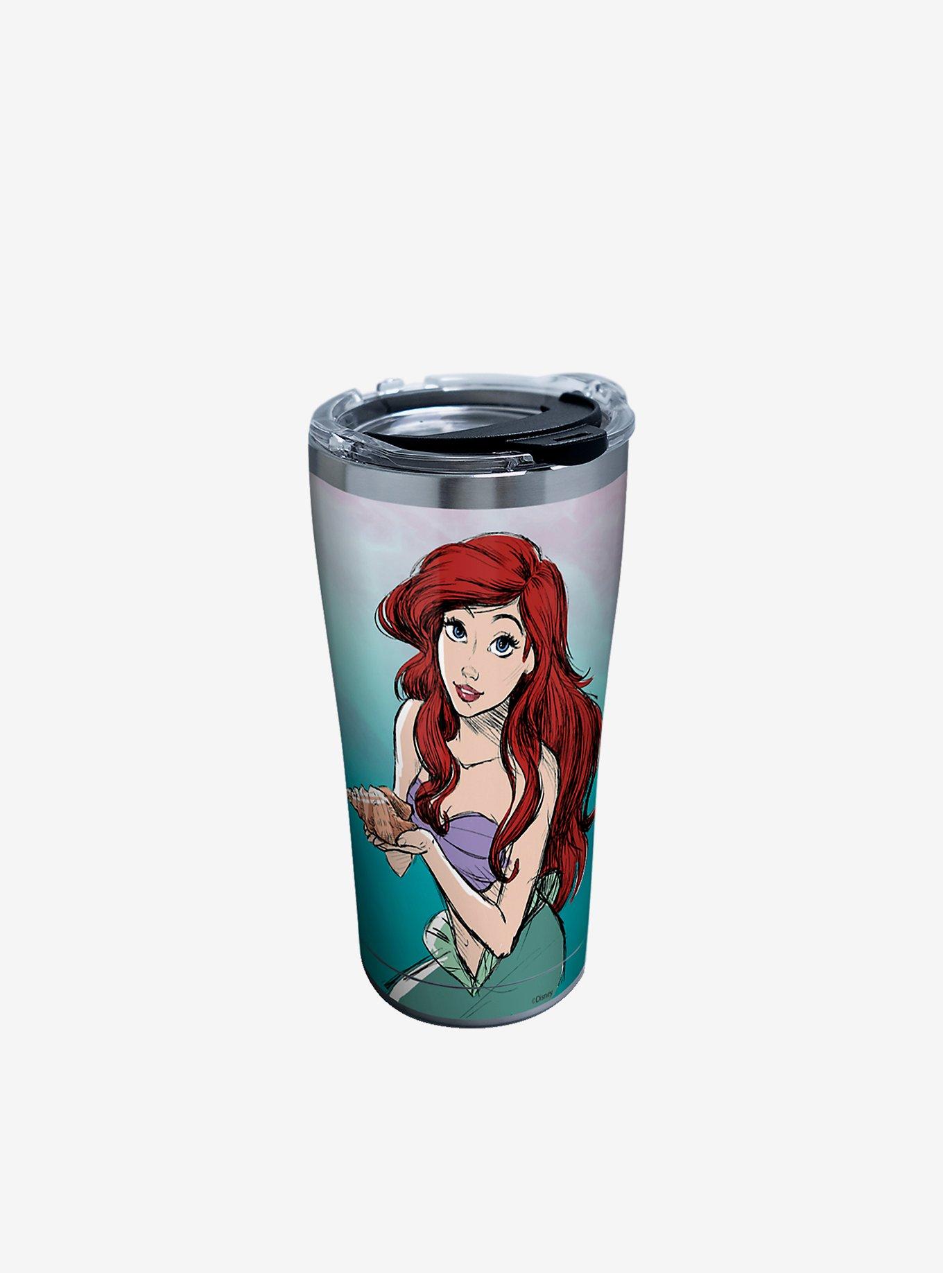 Disney The Little Mermaid Sketch 20oz Stainless Steel Tumbler, , hi-res