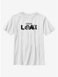 Marvel Loki Logo Youth T-Shirt, BLACK, hi-res