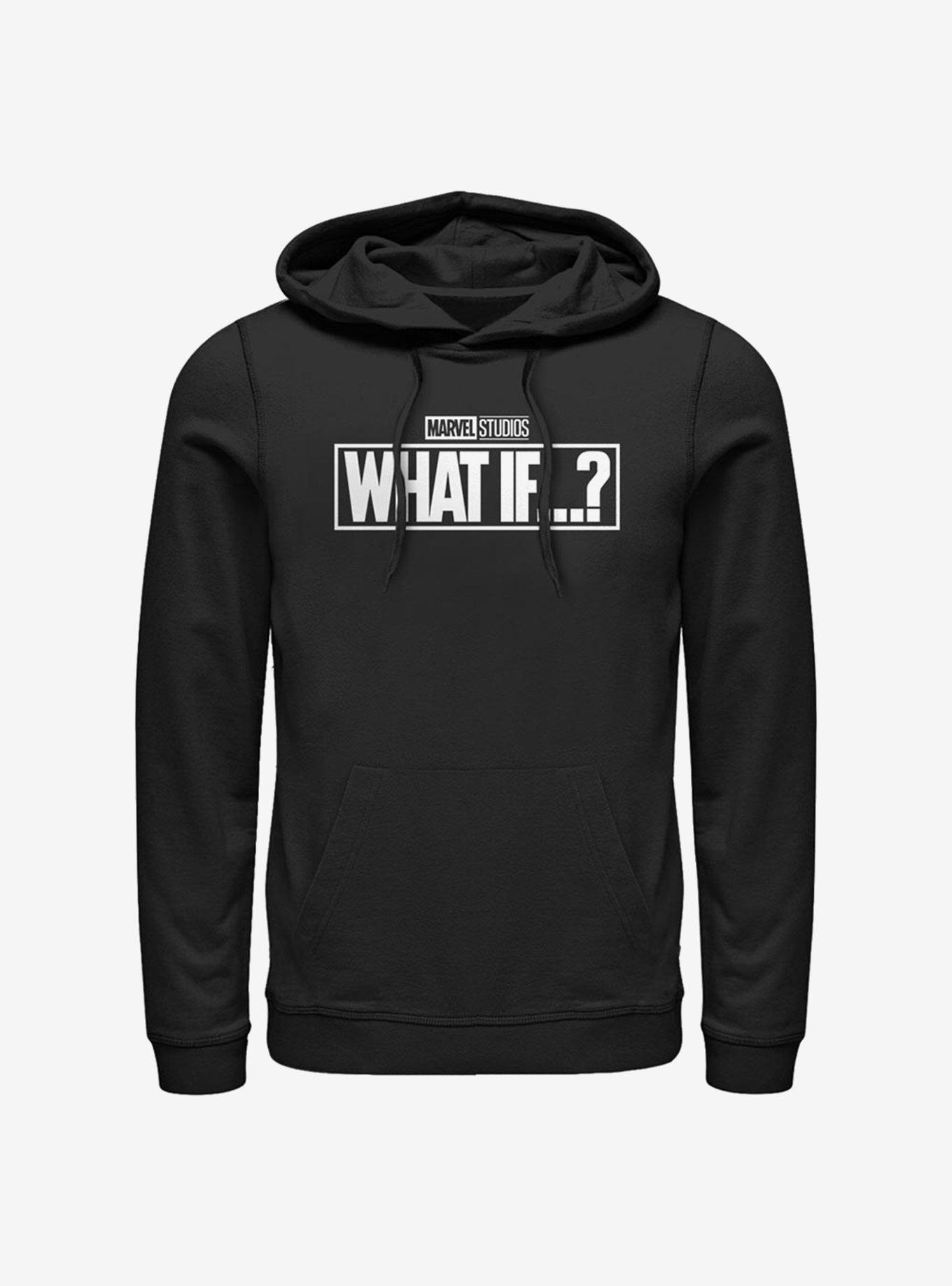 Marvel What If...? Logo Hoodie, BLACK, hi-res