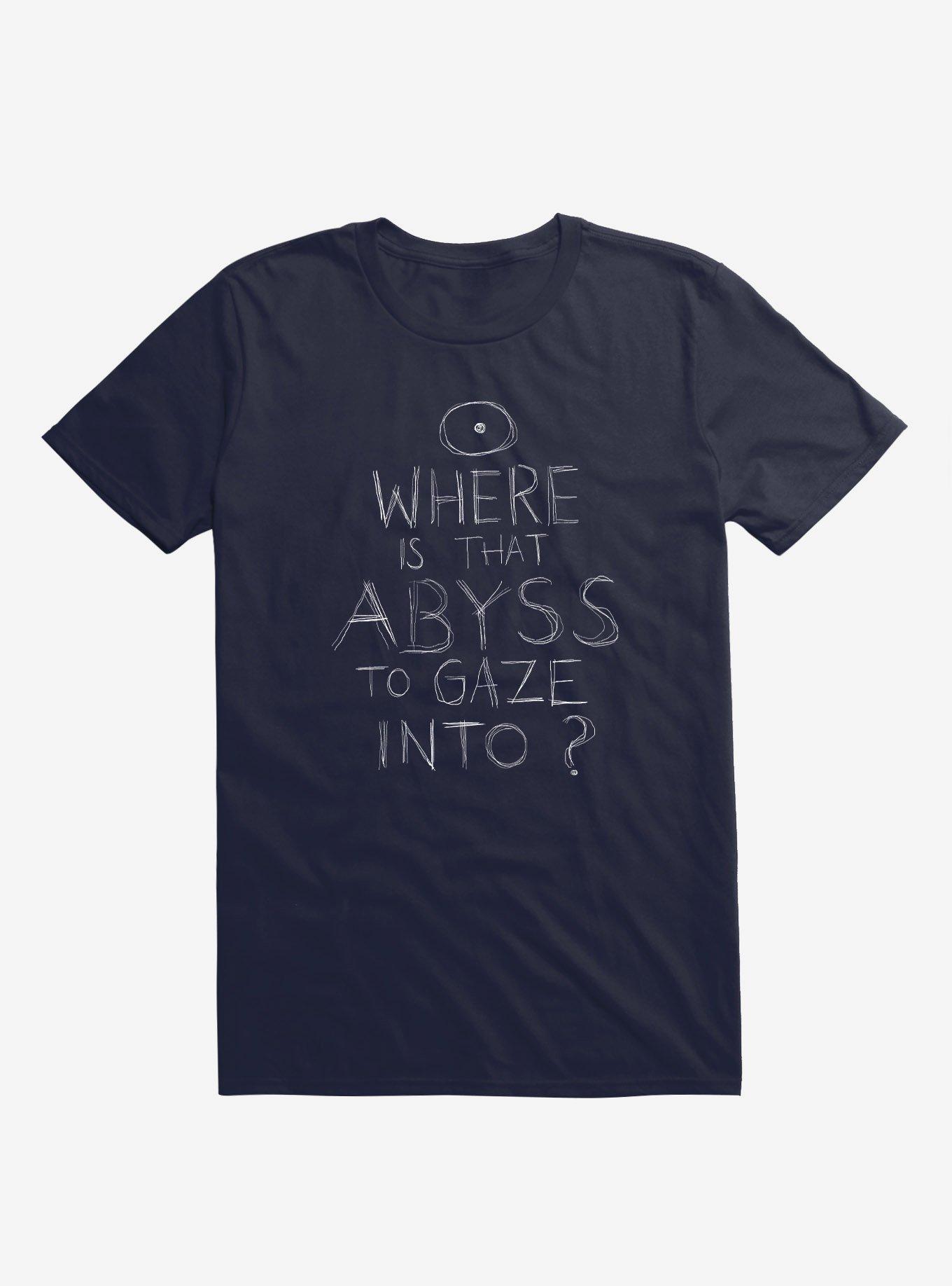 Where Is That Abyss To Gaze Into? T-Shirt, , hi-res