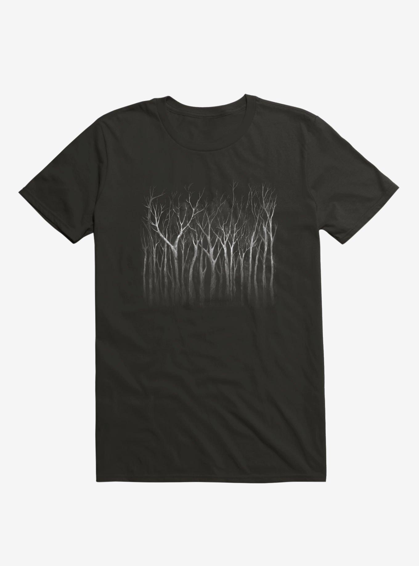 Among Trees T-Shirt, BLACK, hi-res