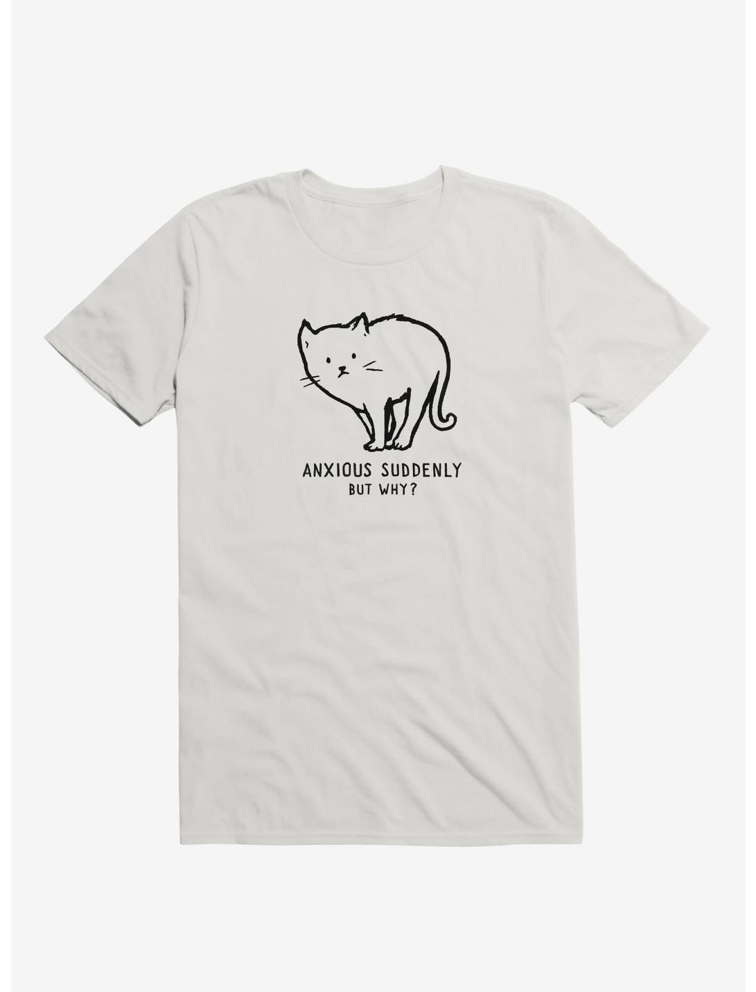 Anxious Suddenly T-Shirt, WHITE, hi-res