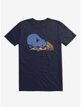 Get Your Own Pizza, Human! T-Shirt, NAVY, hi-res
