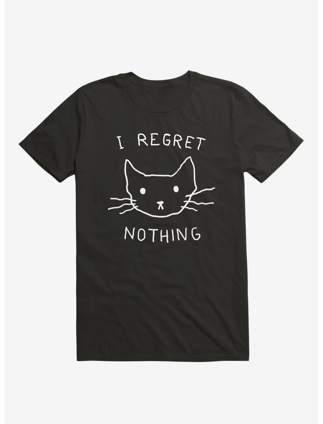 I Regret Nothing T-Shirt, BLACK, hi-res