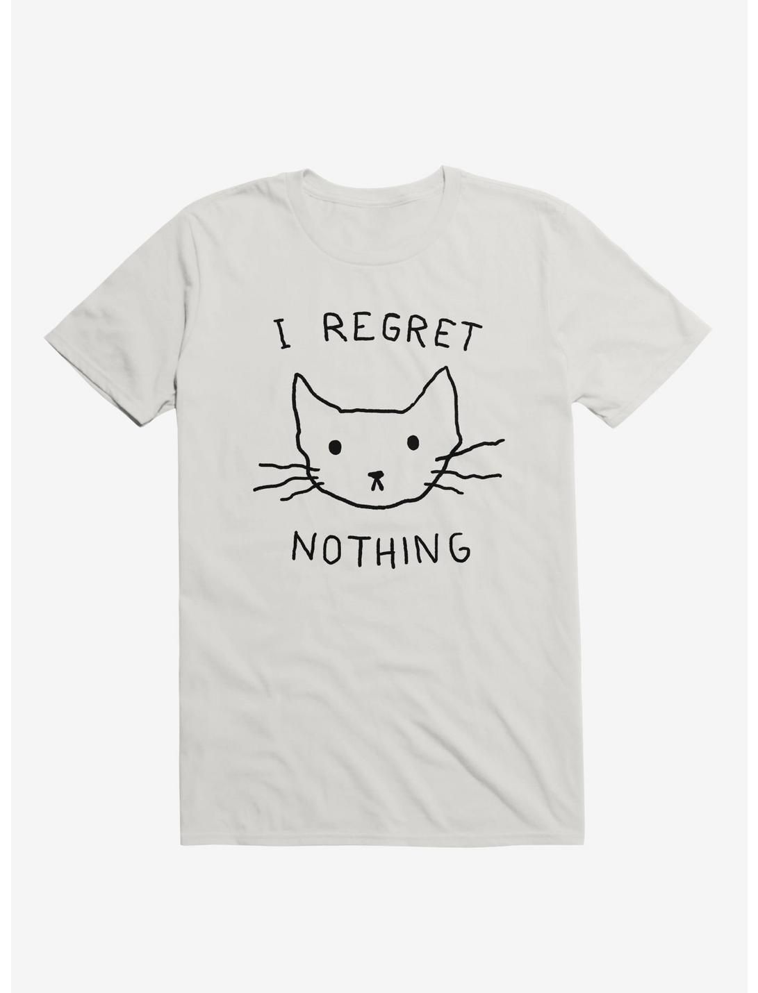 I Regret Nothing T-Shirt, WHITE, hi-res