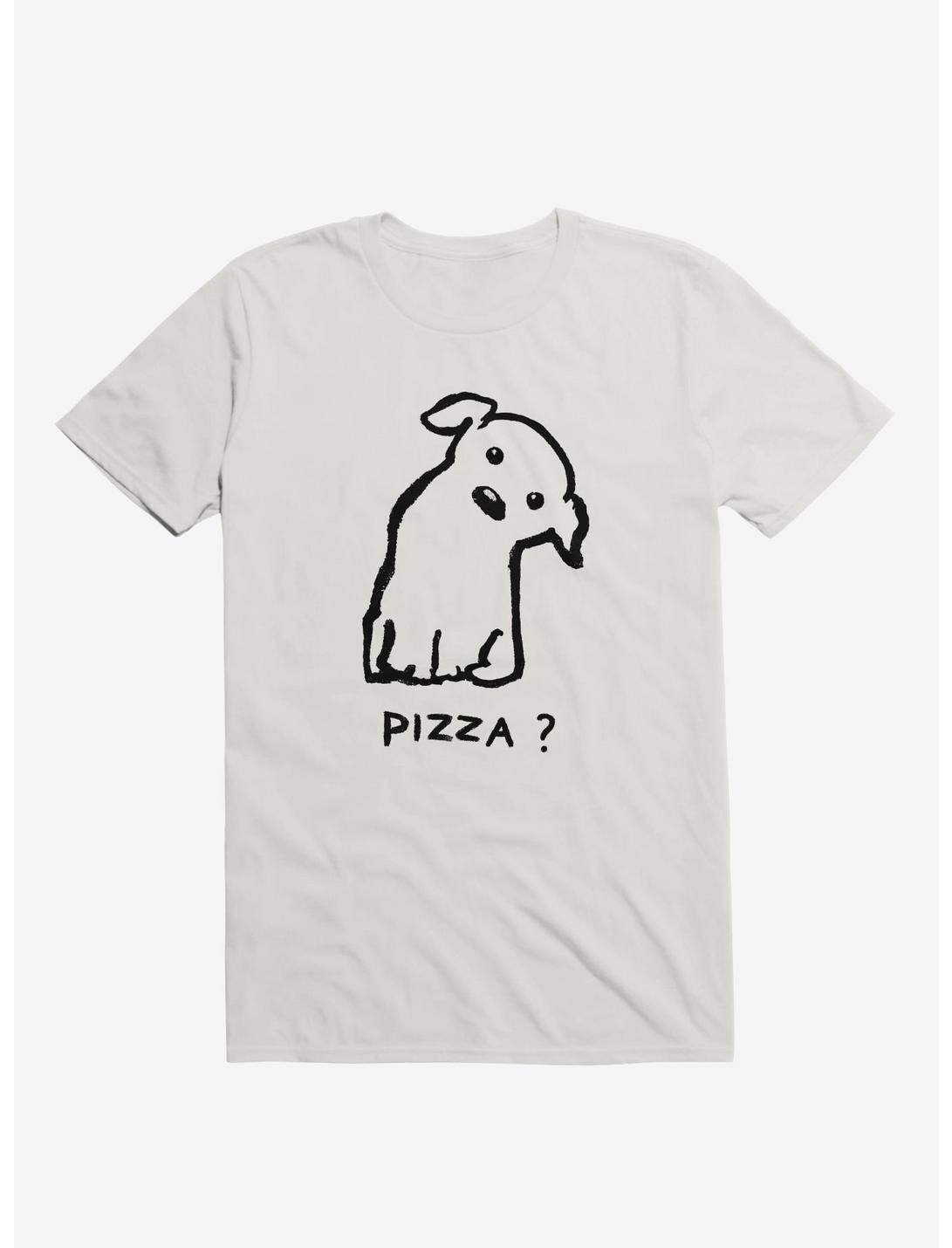 Is It Pizza Time? T-Shirt, WHITE, hi-res