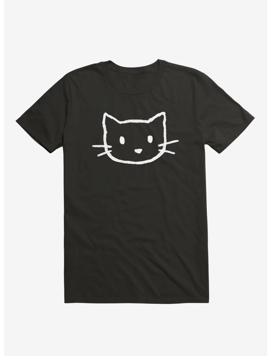 Meow T-Shirt, BLACK, hi-res