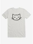 Meow T-Shirt, WHITE, hi-res