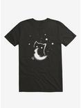 Moon Cat T-Shirt, BLACK, hi-res