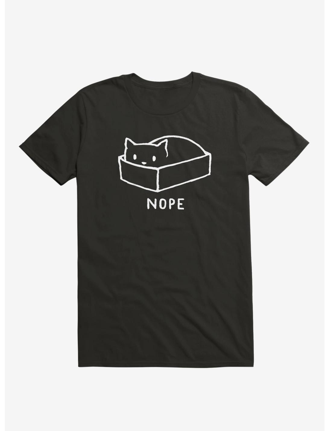 Nope T-Shirt, BLACK, hi-res