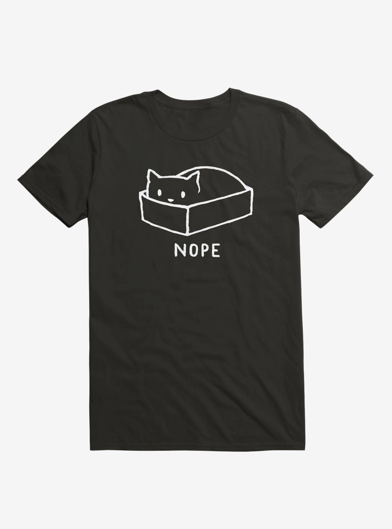 Nope T-Shirt, BLACK, hi-res