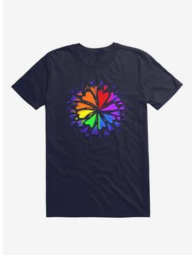 Rainbow Flower T-Shirt, , hi-res