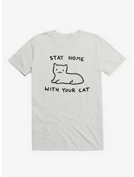 Stay Home With Your Cat T-Shirt, , hi-res