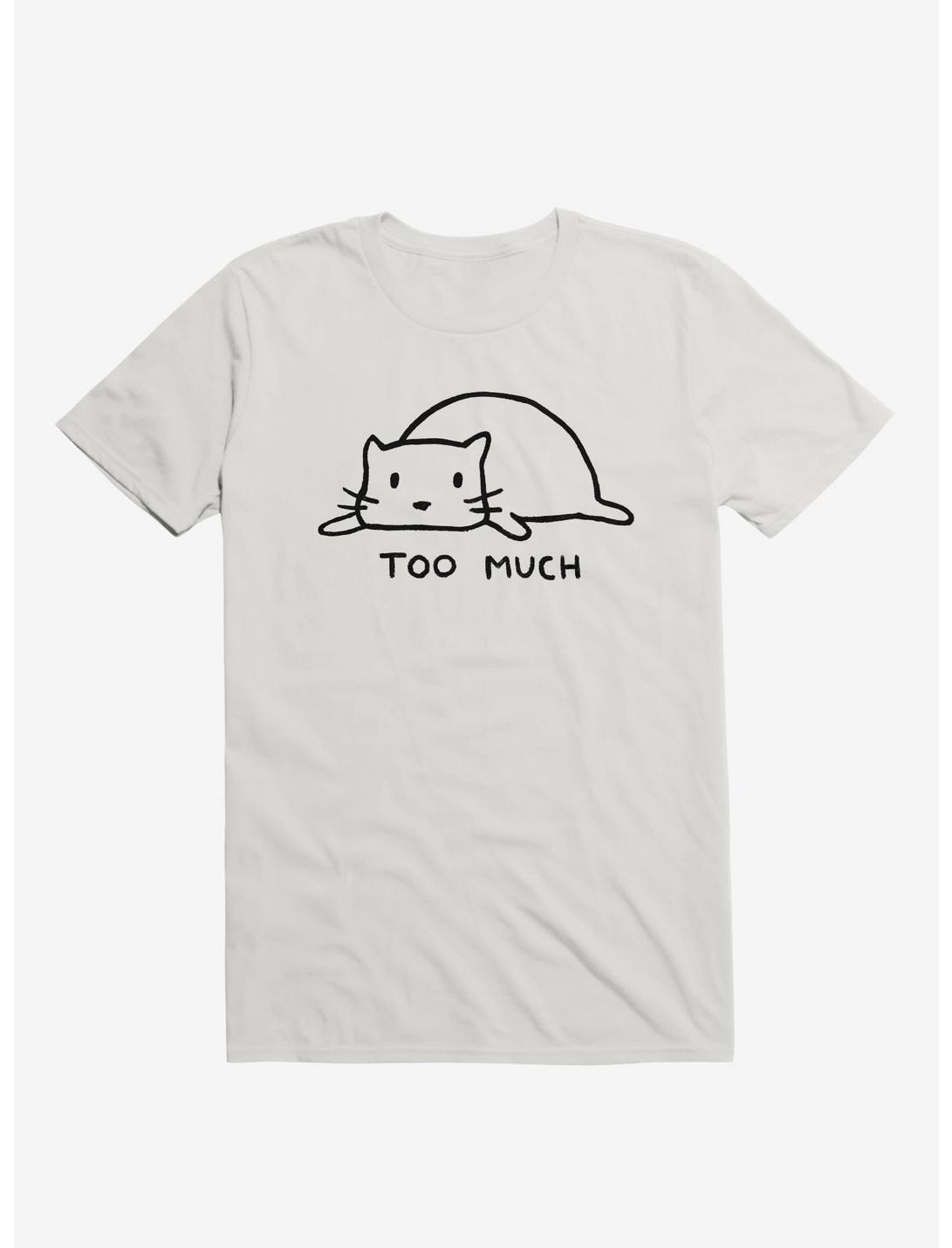 Too Much T-Shirt, WHITE, hi-res