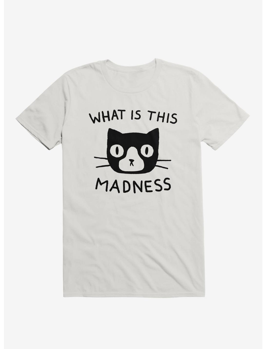 What Is This Madness T-Shirt, WHITE, hi-res