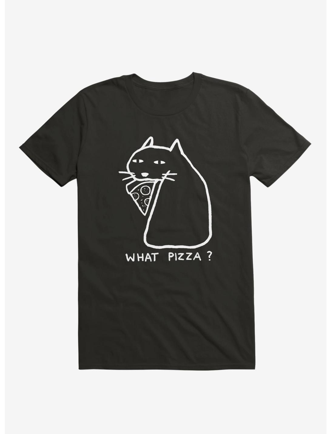What Pizza? T-Shirt, BLACK, hi-res