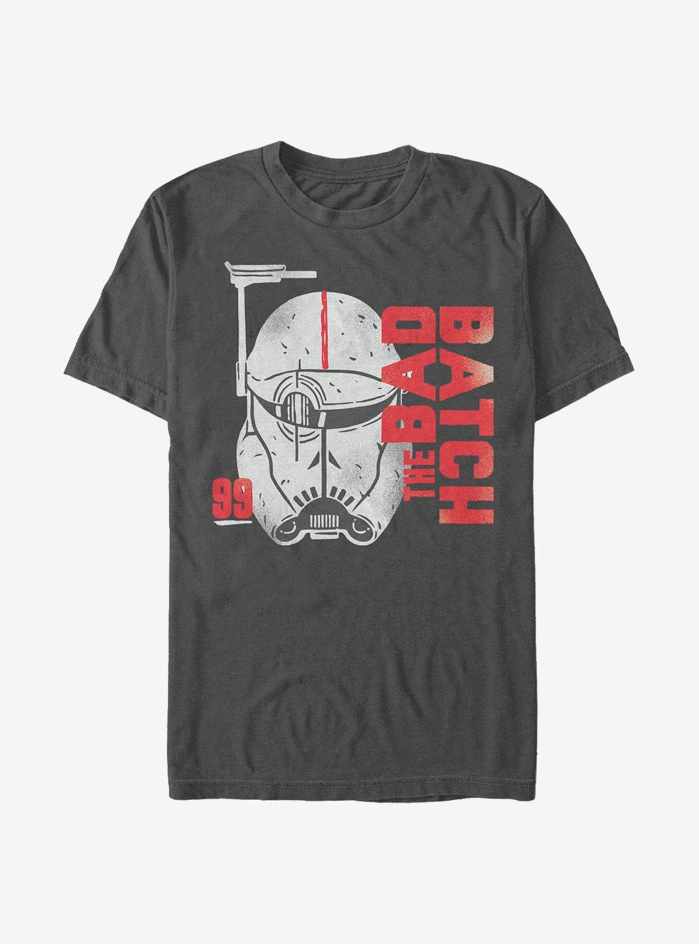 Star Wars The Bad Batch TShirt GREY BoxLunch