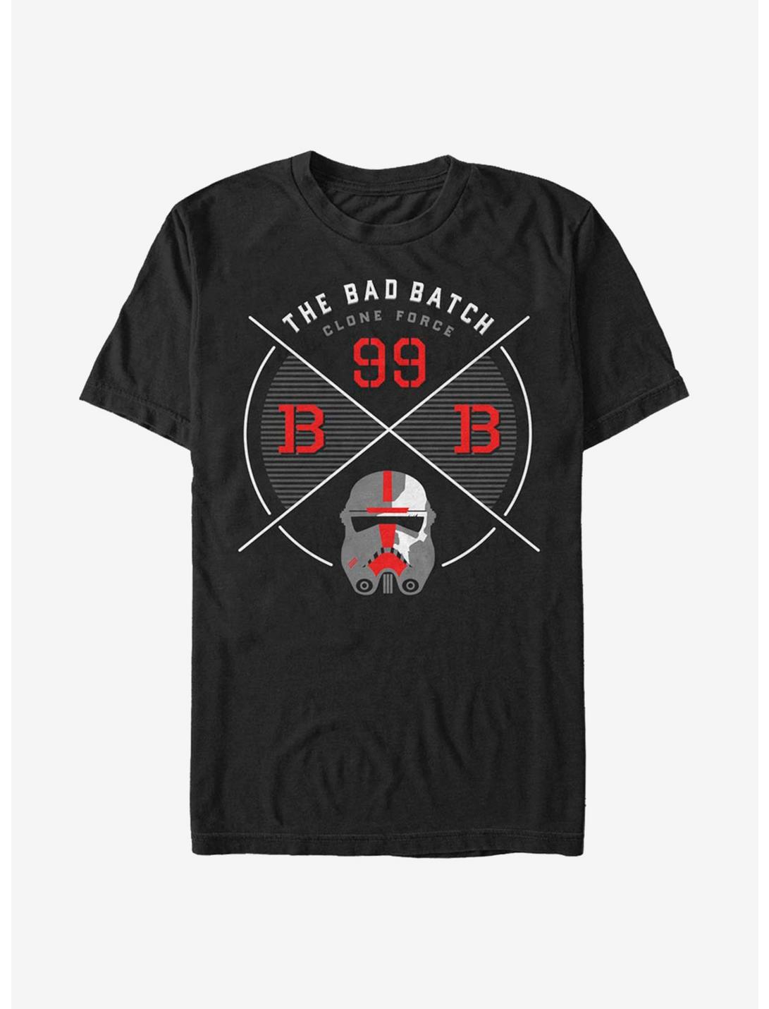 Star Wars: The Bad Batch The Bad Badge T-Shirt, BLACK, hi-res
