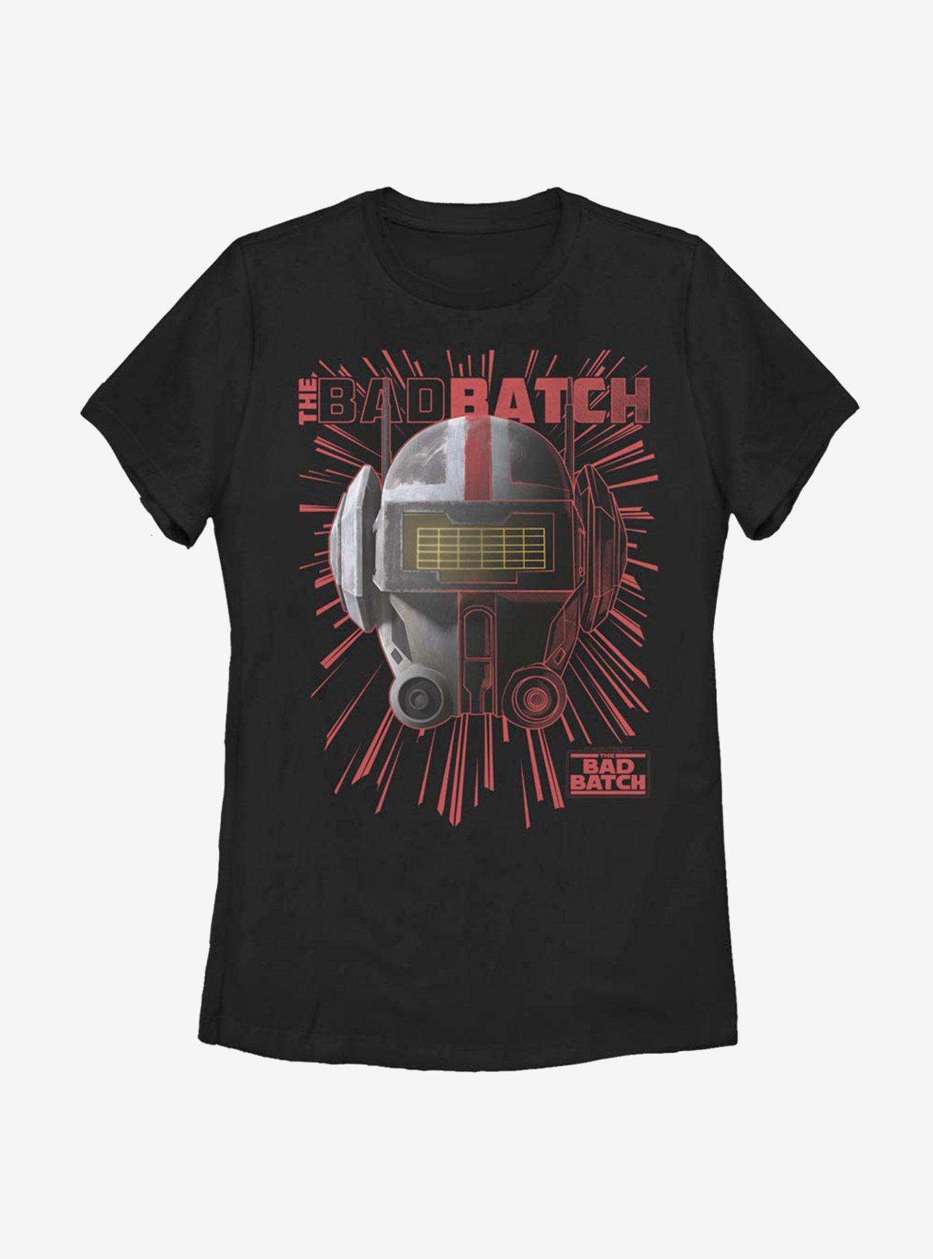 Star Wars: The Bad Batch Tech Batch Womens T-Shirt, RED, hi-res