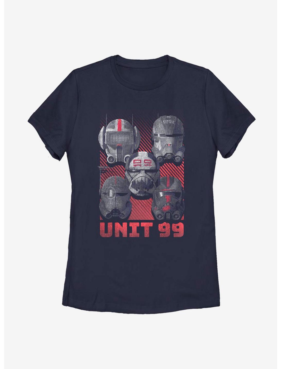 Star Wars: The Bad Batch Unit 99 Womens T-Shirt, NAVY, hi-res
