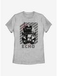 Star Wars: The Bad Batch Echo Womens T-Shirt, ATH HTR, hi-res