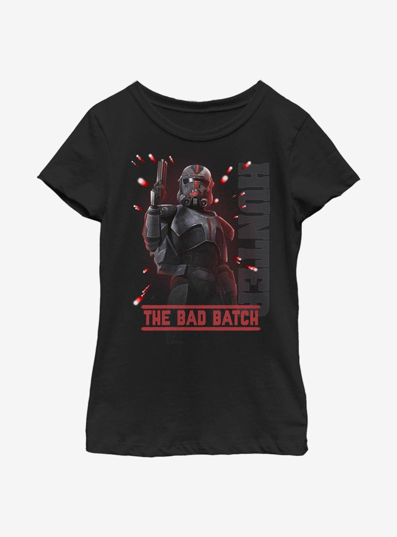 Star Wars: The Bad Batch Hunter Batch Youth Girls T-Shirt, , hi-res