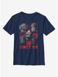 Star Wars: The Bad Batch Unit 99 Youth T-Shirt, NAVY, hi-res