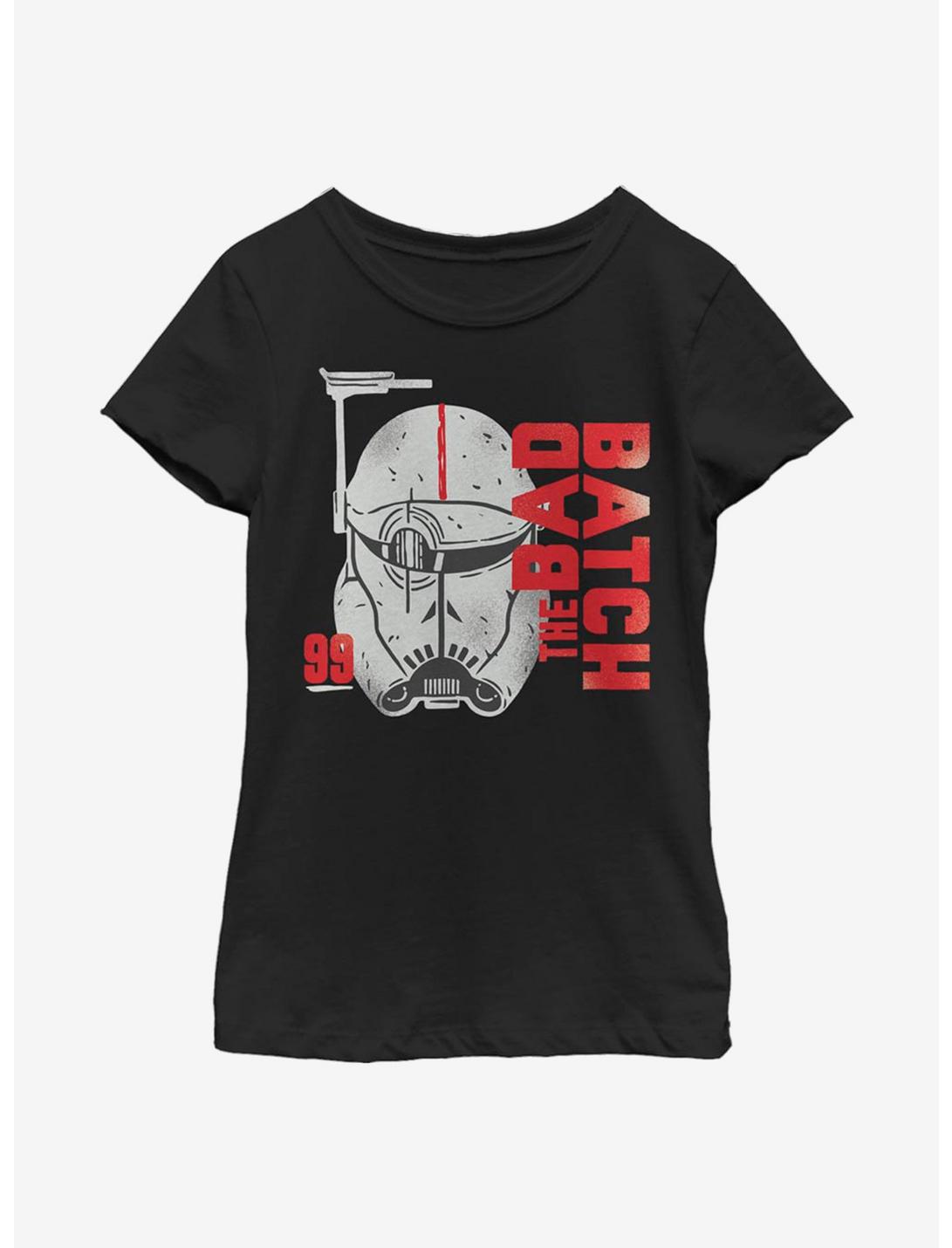 Star Wars: The Bad Batch Youth Girls T-Shirt, BLACK, hi-res
