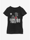 Star Wars: The Bad Batch Clone Force Youth Girls T-Shirt, BLACK, hi-res