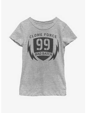 Star Wars: The Bad Batch Clone Force Badge Youth Girls T-Shirt, , hi-res