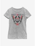 Star Wars: The Bad Batch Lightning Force Youth Girls T-Shirt, ATH HTR, hi-res