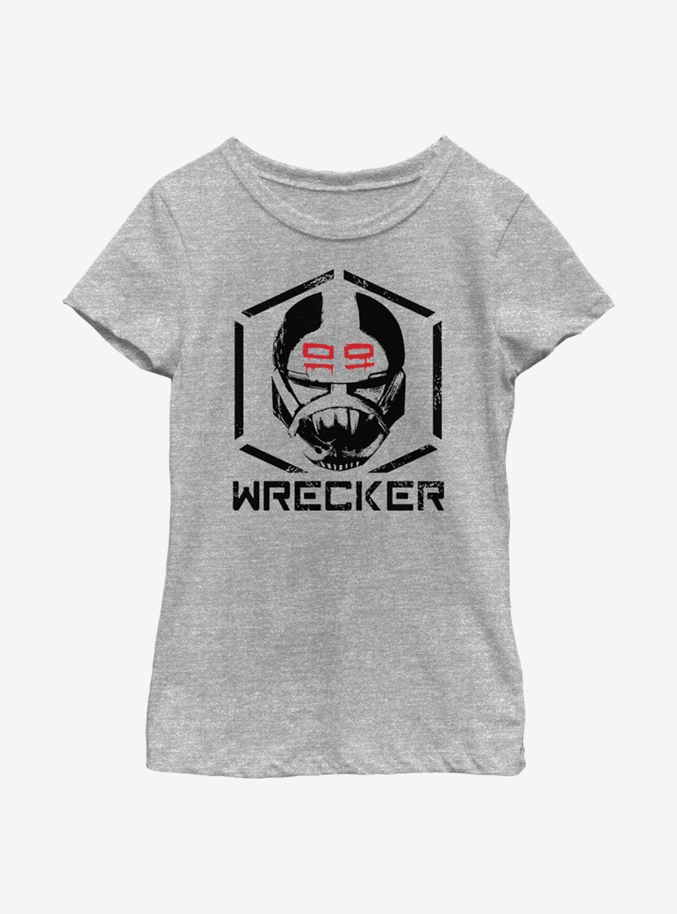 Star Wars: The Bad Batch Wrecker Youth Girls T-Shirt, , hi-res