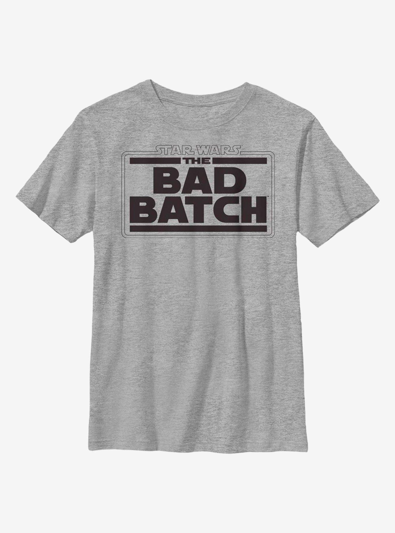 Star Wars: The Bad Batch Bad Logo Youth T-Shirt, ATH HTR, hi-res